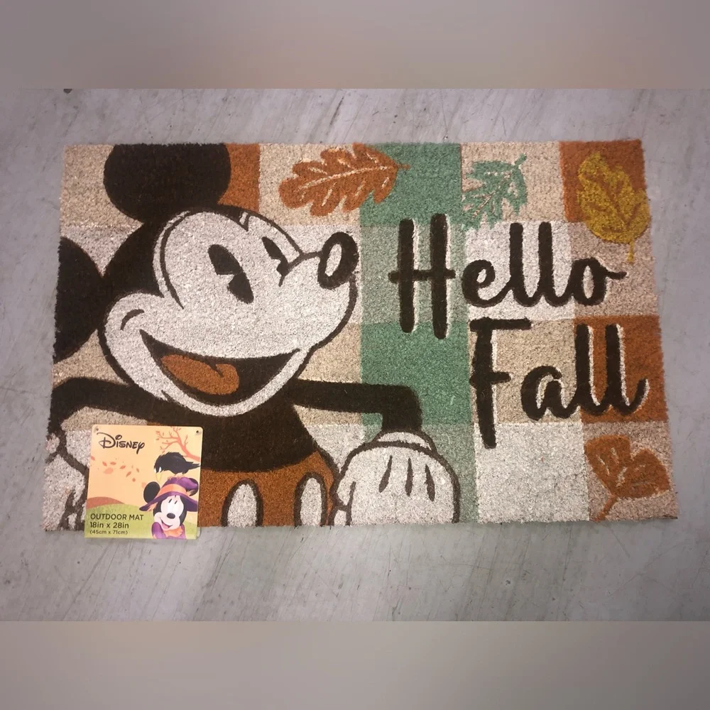 Mickey Mouse Fall Doormat
